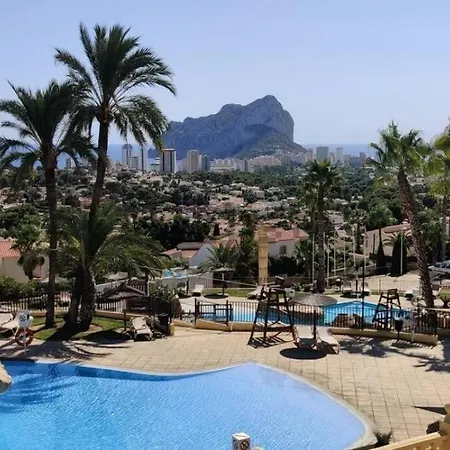 Flamingo Apartment - Imperial Park - Sea View, 6 Pools, Terrace Calpe Exterior photo