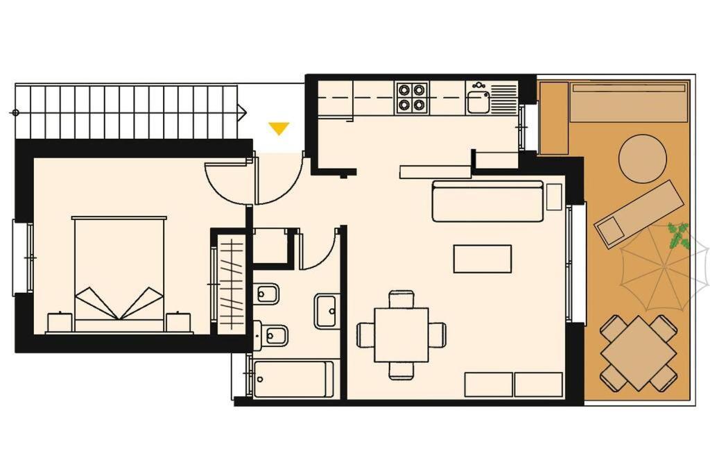 Flamingo - Imperial Park - Sea View, 6 Pools, Terrace Apartment *